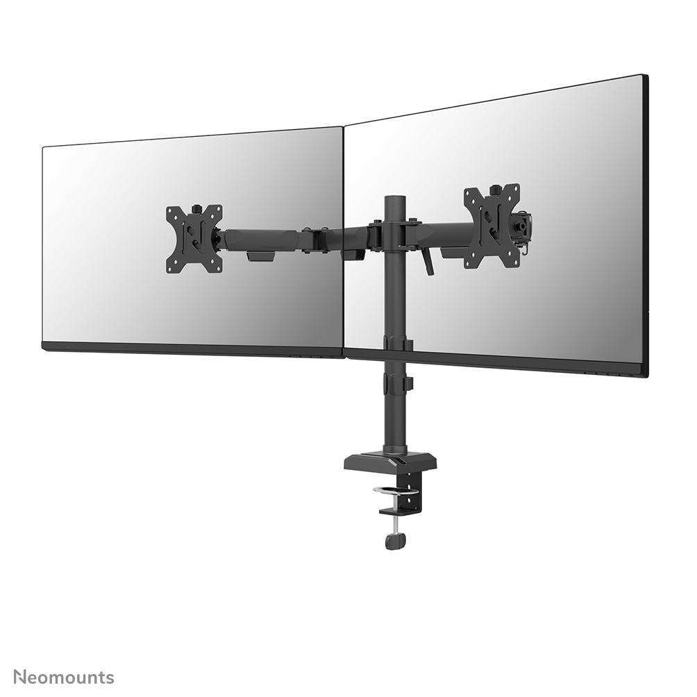 Neomounts DS60-600BL2 Braccio per monitor 10-32" - Quick-fix - 180°-stop